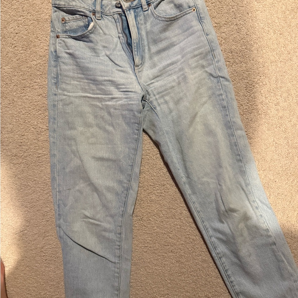 Garage Light Blue Mom Jeans
